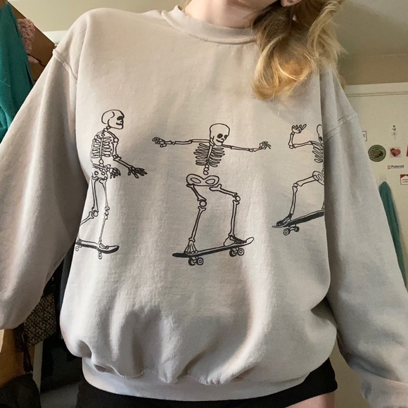 Skateboard Skeletons Sweatshirt 